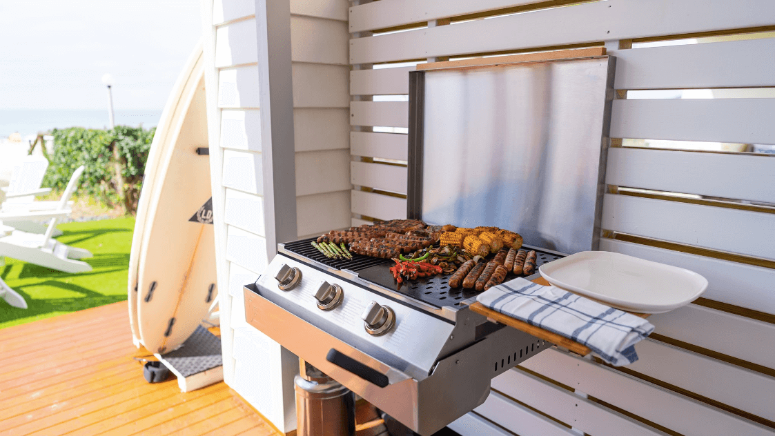 Barbecue Stand With Grill