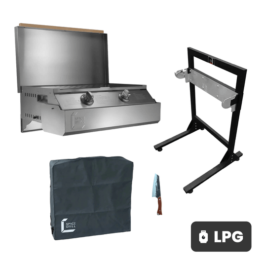 Grill Master Bundle - Space Grill MID - LPG BBQ (Standalone)