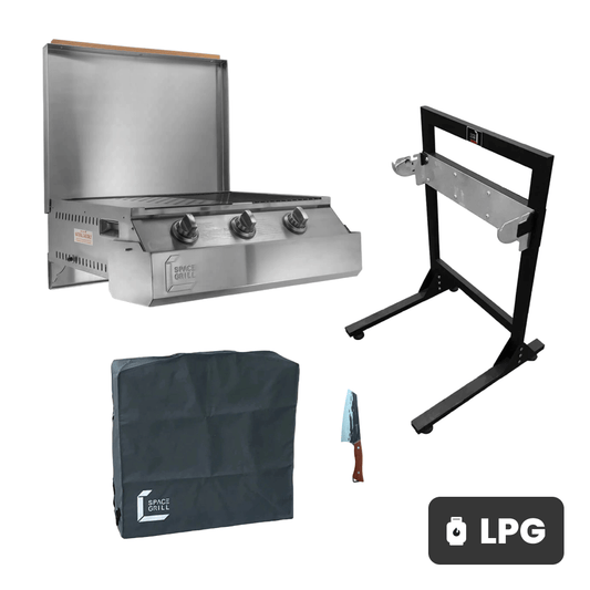 Grill Master Bundle - Space Grill MAX - LPG BBQ (Standalone)