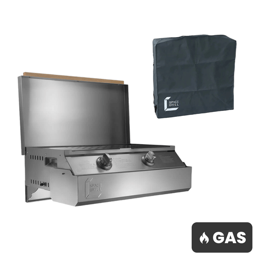 2 Burner in Natural Gas with Cover (Standard Bundle)