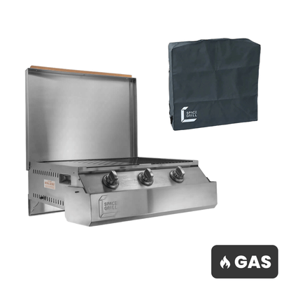 3 Burner in Natural Gas with Cover (Standard Bundle)