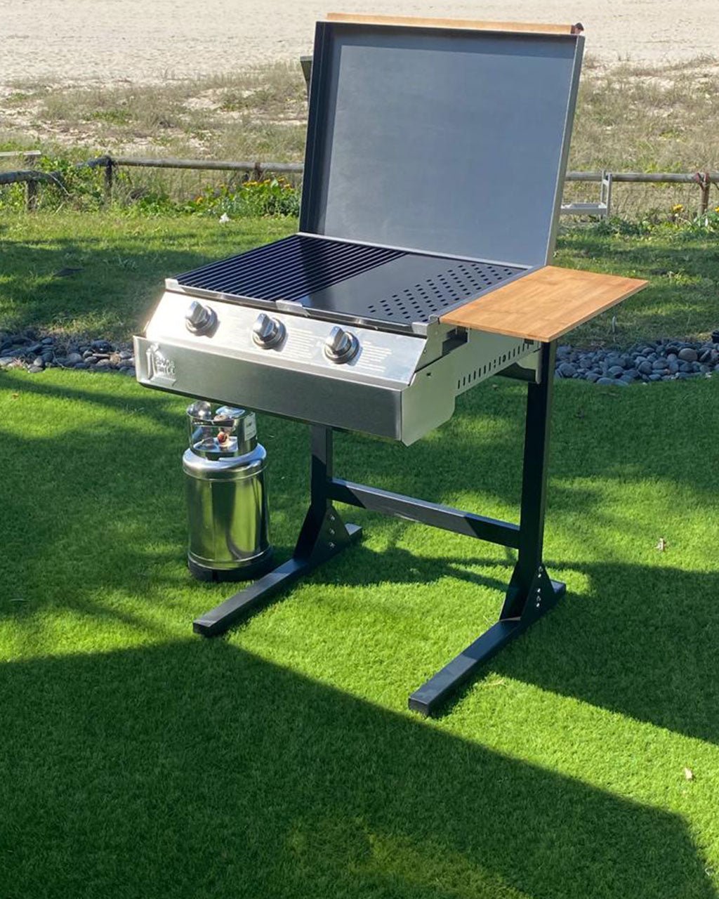 Portable BBQ Stand Space Grill